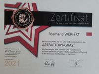 Zertifikat Artfactory-Graz